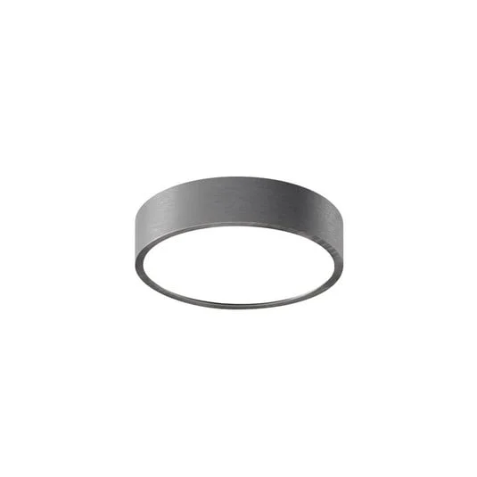 Lámpara de techo Shadow 1, plateada, IP54 - LIGHT-POINT