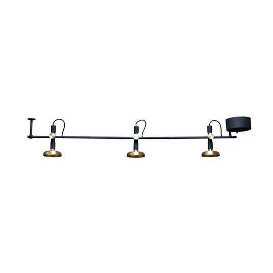 Blend 100 Lámpara de Techo Black/Brass - Pholc