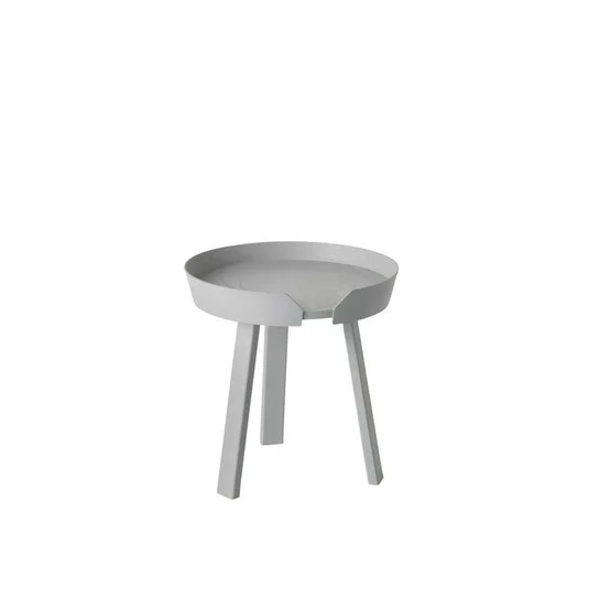 Around Mesa Auxiliares/Mesa de sofá Small Grey - Muuto