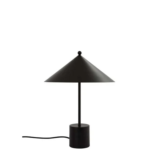 Lámpara de mesa Kasa, negra, metal, E14 - OYOY Living Design