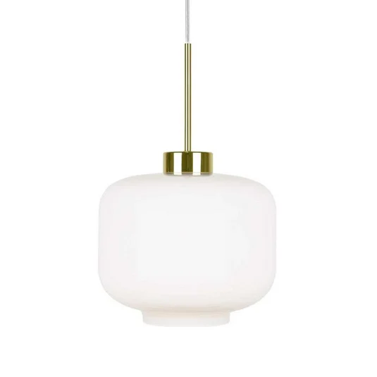 Ritz Lámpara Colgante White/Brass - Globen Lighting