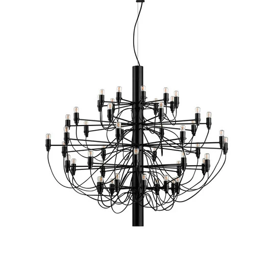 2097/50 LED Lámpara Colgante Negro - Flos