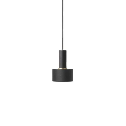 Collect Lámpara Colgante Disc Low Negro - Ferm Living