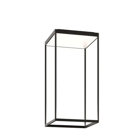 Reflex 2 plafón LED, cristal, negro - Serien.lighting