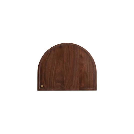 Sessio Bandeja Rounded Walnut/Oro - AYTM