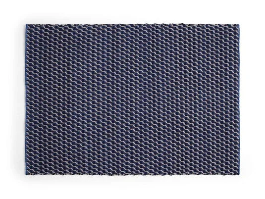 Channel Alfombra 170x240 Blue/White - HAY