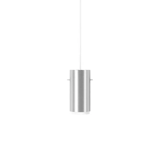 Tube Lámpara Colgante Small Brushed Aluminio - Moebe