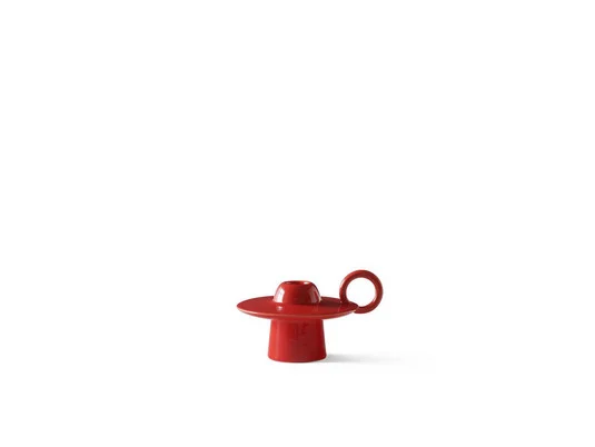 Portavelas Momento JH39 Poppy Red - &Tradition