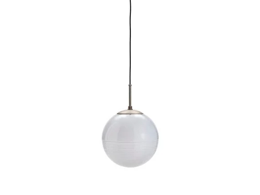Halda Lámpara Colgante Ø30x40 White/Brown - House Doctor