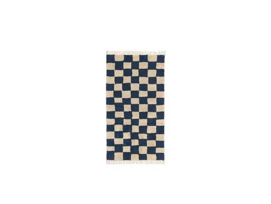 Mara Washable Alfombra Deep Blue/Warm color Arena - Ferm Living