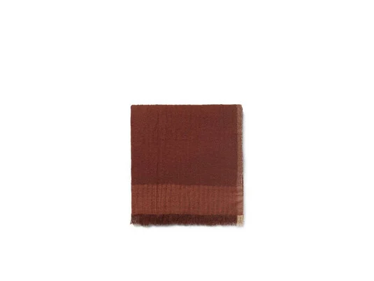 Weaver Manta Red Brown - Ferm Living