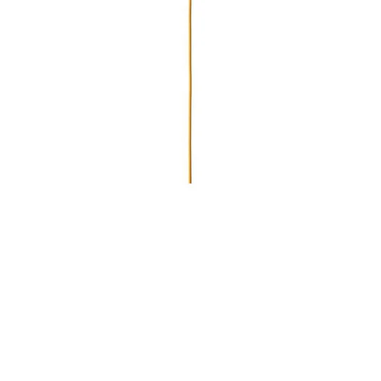 Cable textil de 6 m, color mostaza - &Tradition