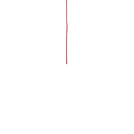 Cable textil de 6 m, rojo bermellón - &Tradition