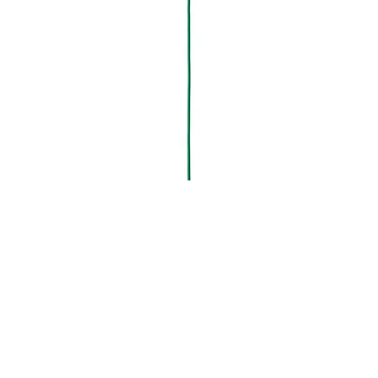 Cable textil de 6 m, color verde señal - &Tradition