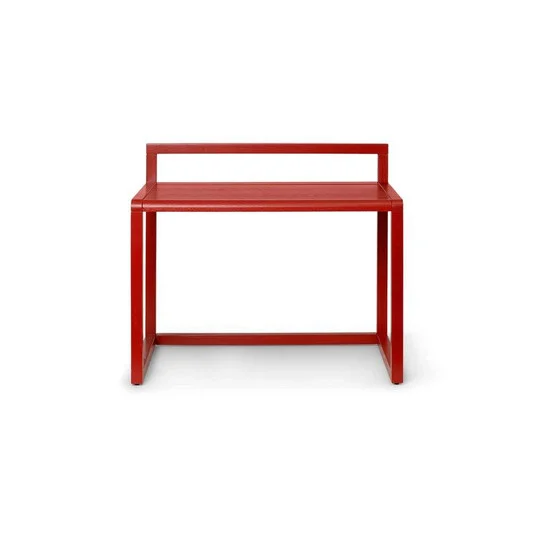 Little Architect Desk Mesa Poppy Red - Ferm Living