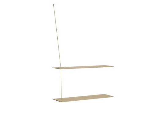 Stedge Estante L80 Anniversary White Oak/Brass - Woud