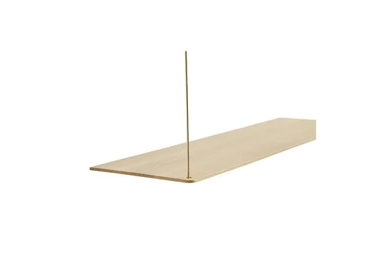 Stedge Add-on Estante L80 White Oak/Brass - Woud