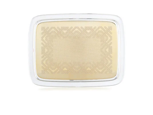 Teatime Bandeja 44x33 Gold - Kartell