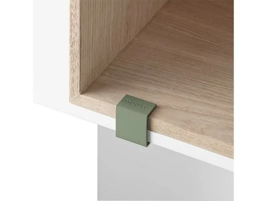 Mini Stacked Storage System Clips, juego de 5, verde - Muuto