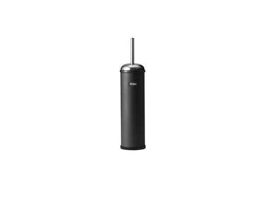 Escobilla de baño Vipp11 con soporte de pared, acero negro - Vipp