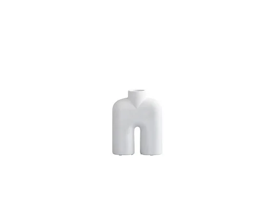 Cobra Tall Jarrón Mini Bone Blanco - 101 Copenhagen