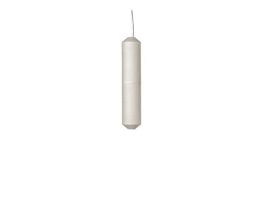 Lámpara colgante LED Tekiò Vertical P2, altura 120 cm - Santa & Cole