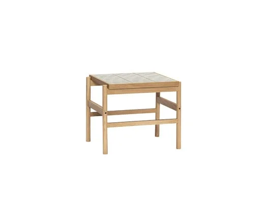 Tile Mesa Auxiliares Menta/Natur - Hübsch