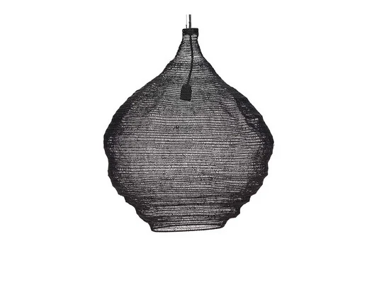 Mesh Lámpara Colgante Ø60 Black - House Doctor