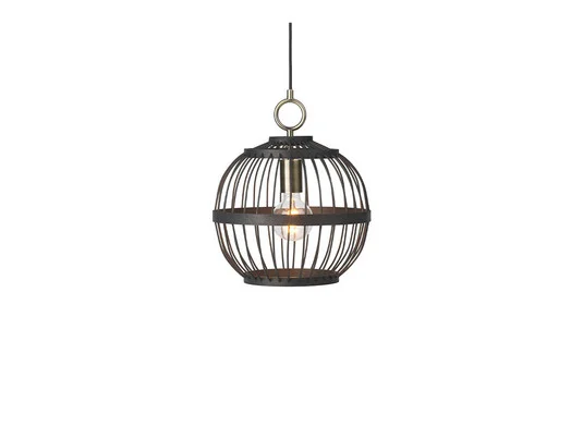 Lámpara colgante Stockholm Nordic, Ø 30 cm, negro - Halo Design