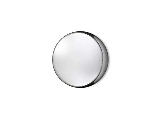 Aplique de pared Endless de DESIGN BY US, cromado, IP54, cristal espejado