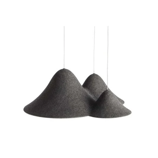 Panorama Lámpara Colgante Small Mix Black/Grey - Loom Design