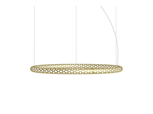 Squiggle H1 Lámpara Colgante 2700K Gold - Rotaliana