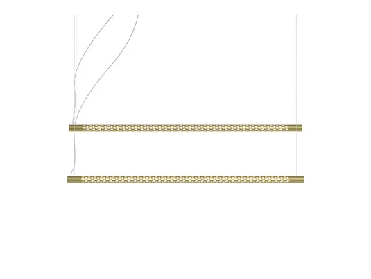 Squiggle H10 Lámpara Colgante 2700K Gold - Rotaliana
