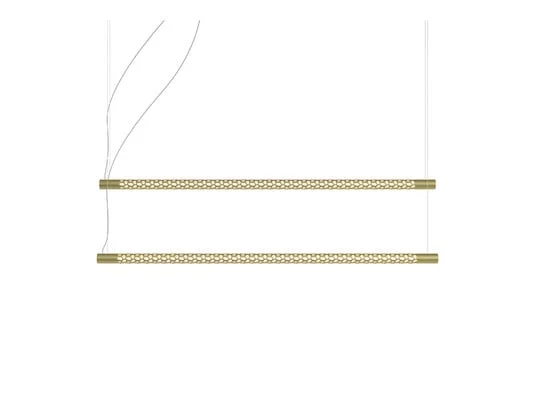 Squiggle H10 Lámpara Colgante 3000K Gold - Rotaliana