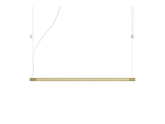 Squiggle H8 Lámpara Colgante 3000K Gold - Rotaliana