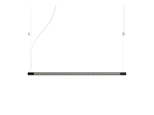 Squiggle H8 Lámpara Colgante 3000K Matt Black - Rotaliana
