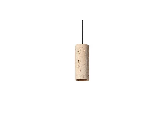 Core Spot Lámpara Colgante Creme Travertine - Made By Hand