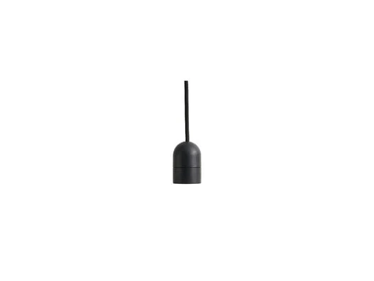 HAY E27 - Portalámparas colgante COMMON, negro, Ø 4,5 cm