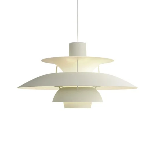 PH 5 Lámpara Colgante Monochrome Pale Pewter - Louis Poulsen