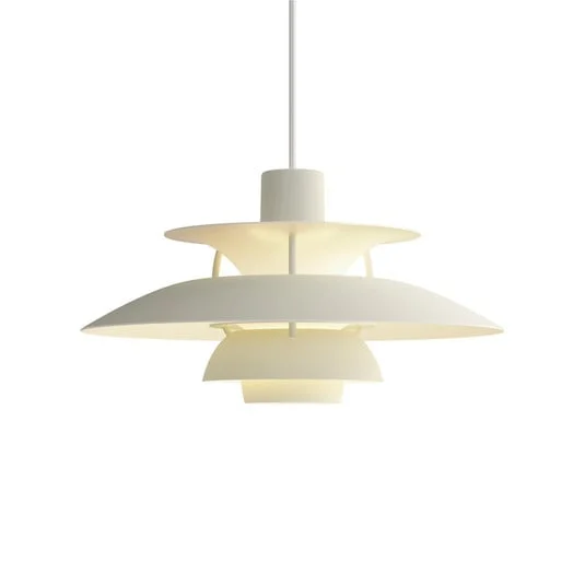 Lámpara colgante PH 5 Mini, gris, Ø 30 cm - Louis Poulsen