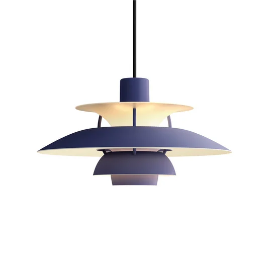Lámpara colgante PH 5 Mini, azul, Ø 30 cm - Louis Poulsen