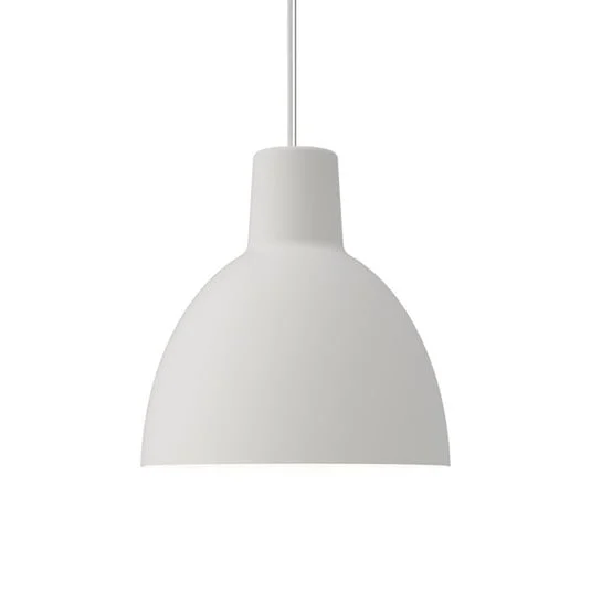 Lámpara colgante Louis Poulsen Toldbod 400 blanca
