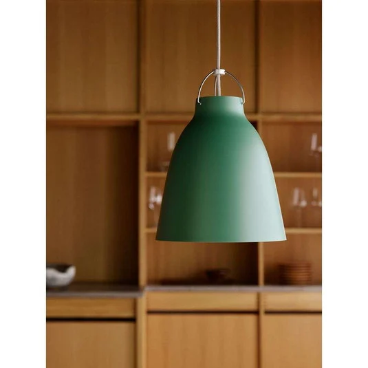 Caravaggio™ P2 Lámpara Colgante Mate Patina Verde - Fritz Hansen