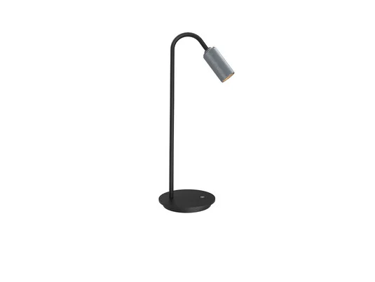 Decor T1 LED Lámpara de Sobremesa Dim. Negro/Rojo Alu - Antidark