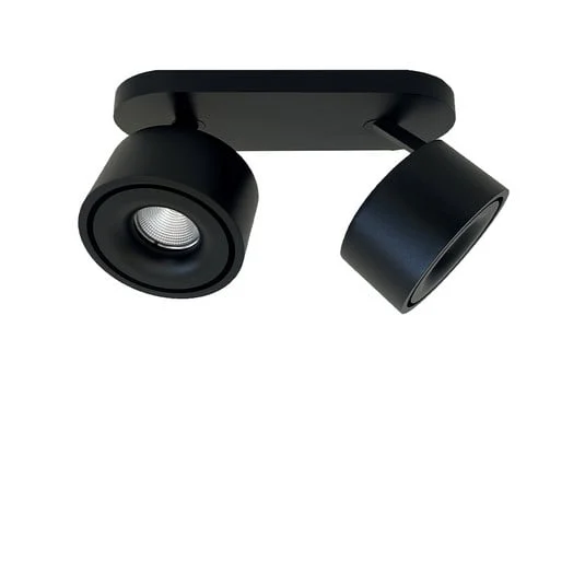 Easy Braccio W2100 LED Lámpara de Techo 2700K Black - Antidark