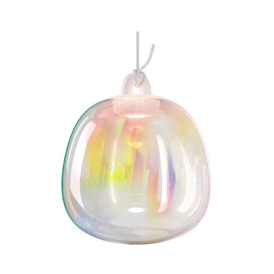 Oblò Lámpara Colgante Small 3000K Rainbow/Blanco - Lodes