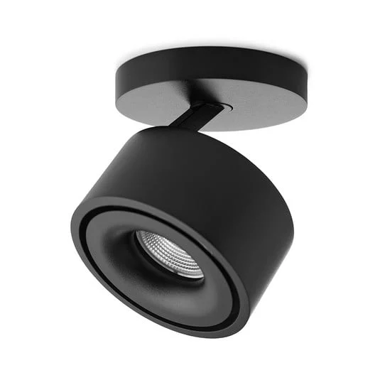 Easy Braccio Mini W84 Foco LED empotrable 2700K negro, Antidark