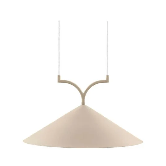 Curve 50 Lámpara Colgante Beige - Globen Lighting