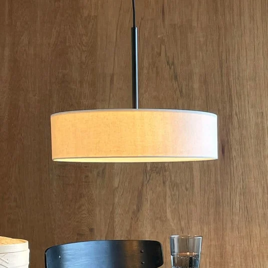 Lámpara colgante Calix de Dyberg Larsen, altura 12 cm, blanco natural