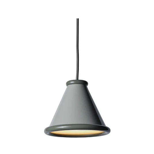 Belle Lámpara Colgante Ø15 Pebble Grey/Moss Grey - Belid